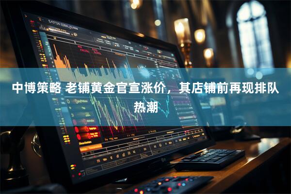中博策略 老铺黄金官宣涨价，其店铺前再现排队热潮
